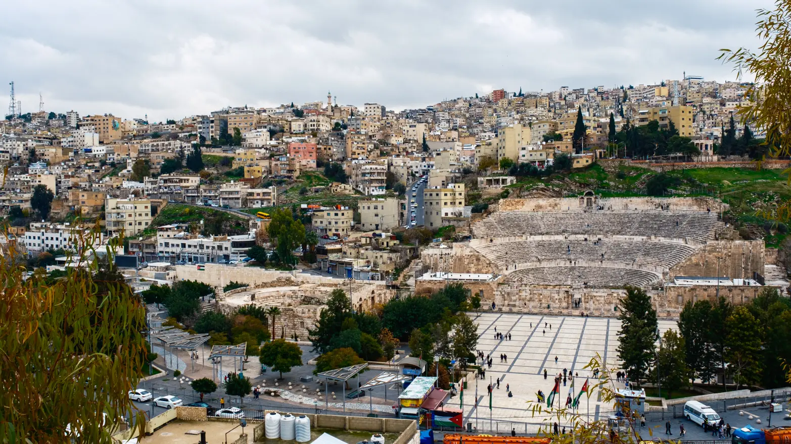 amfiteátr v centru města