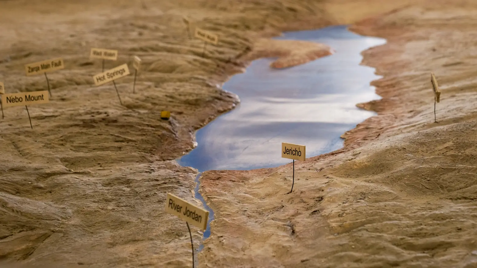 model mrtvého moře