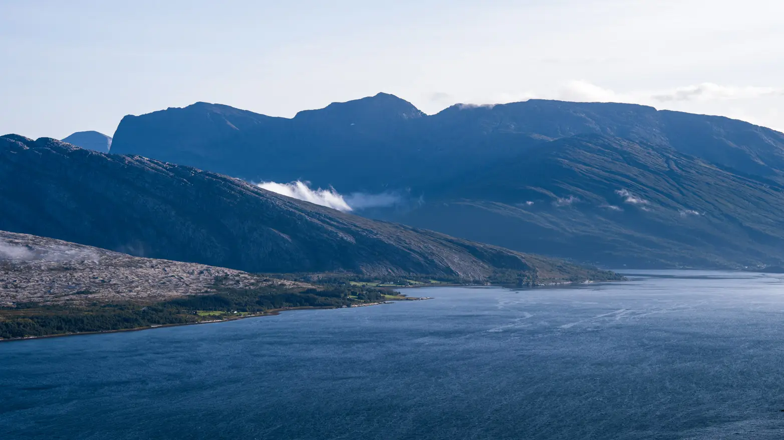 výhled na fjord