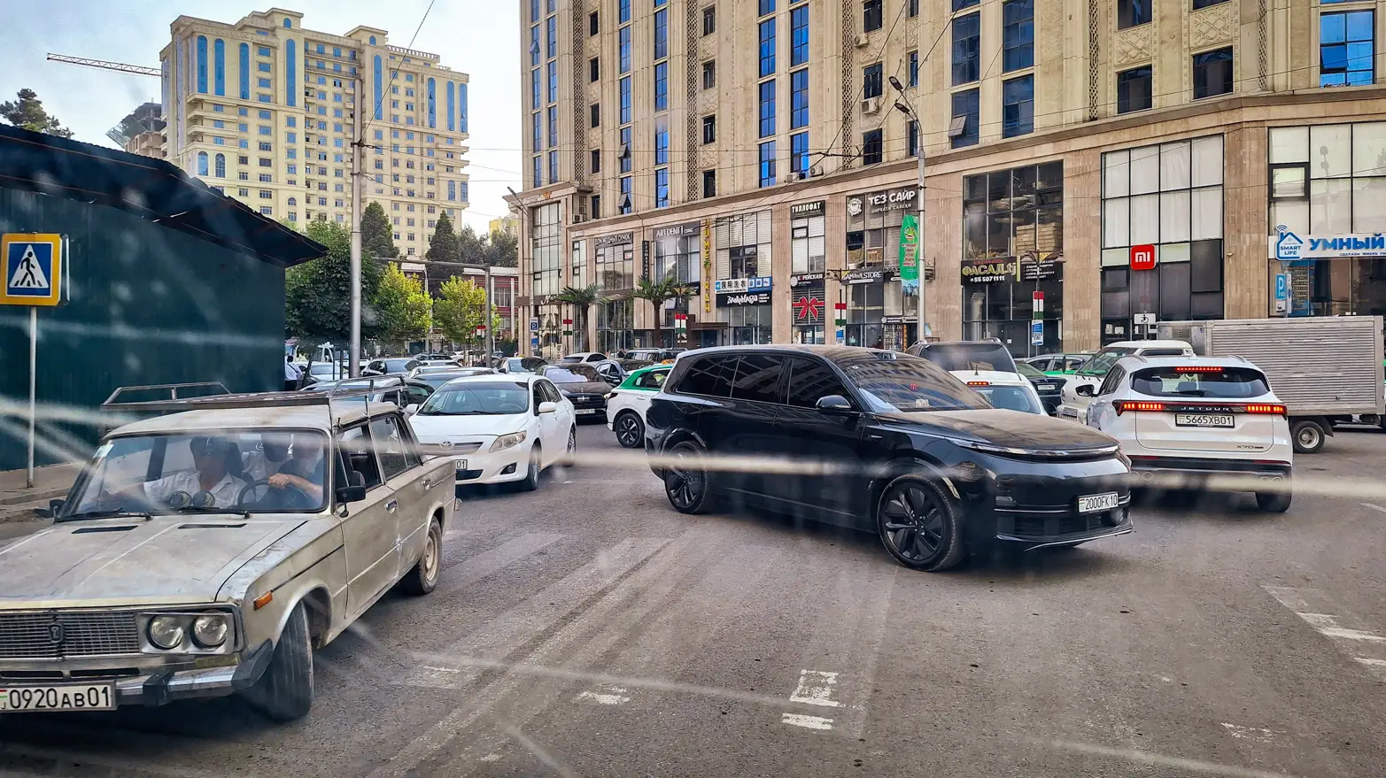 chaotická křižovatka